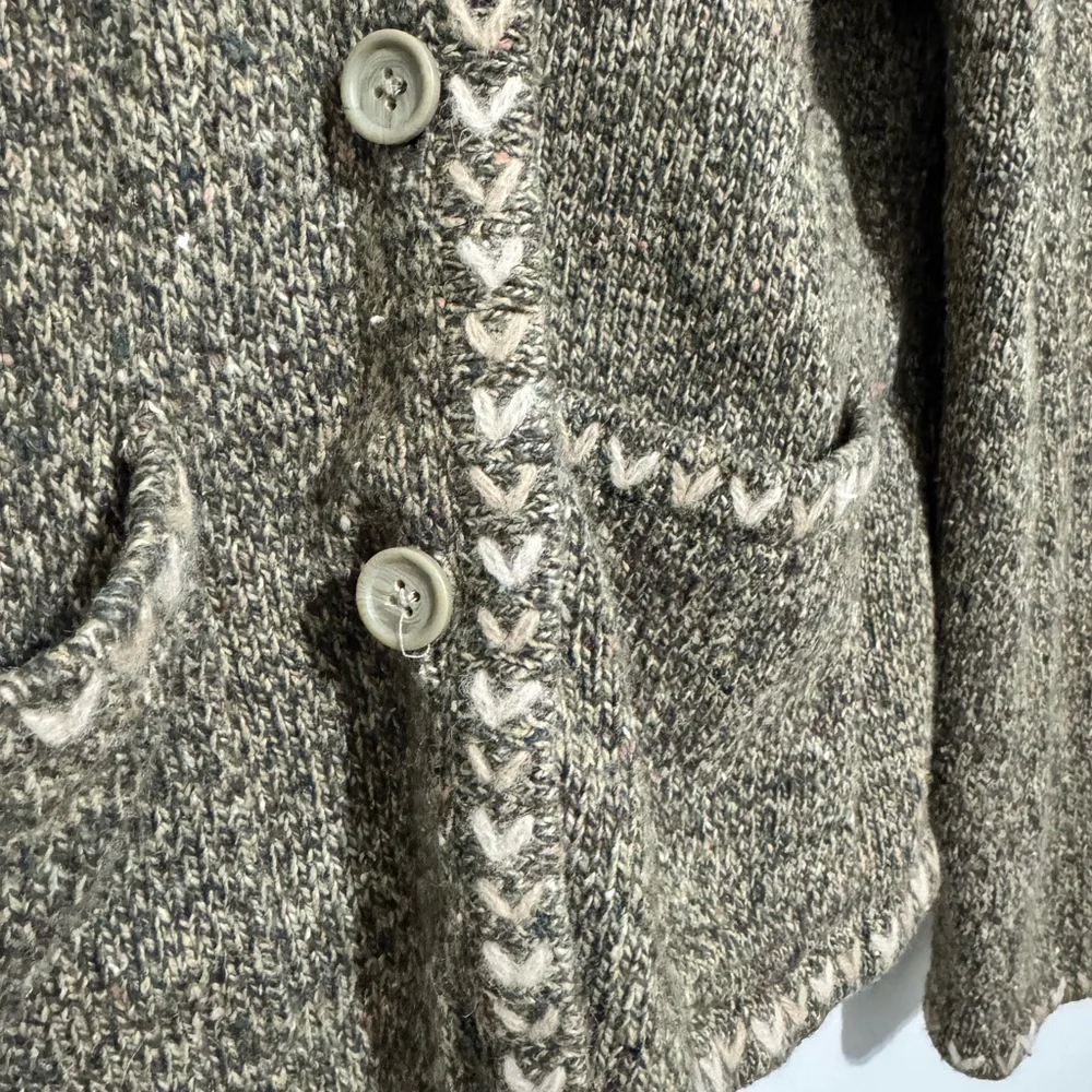 Woolrich Women's Vintage Wool Blend Cardigan Size Medium - Picture 6 of 10